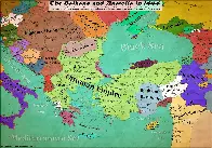 The Balkans and Anatolia in the year 1444