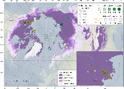 Research finds frozen ground in the Arctic is sinking at an increased rate