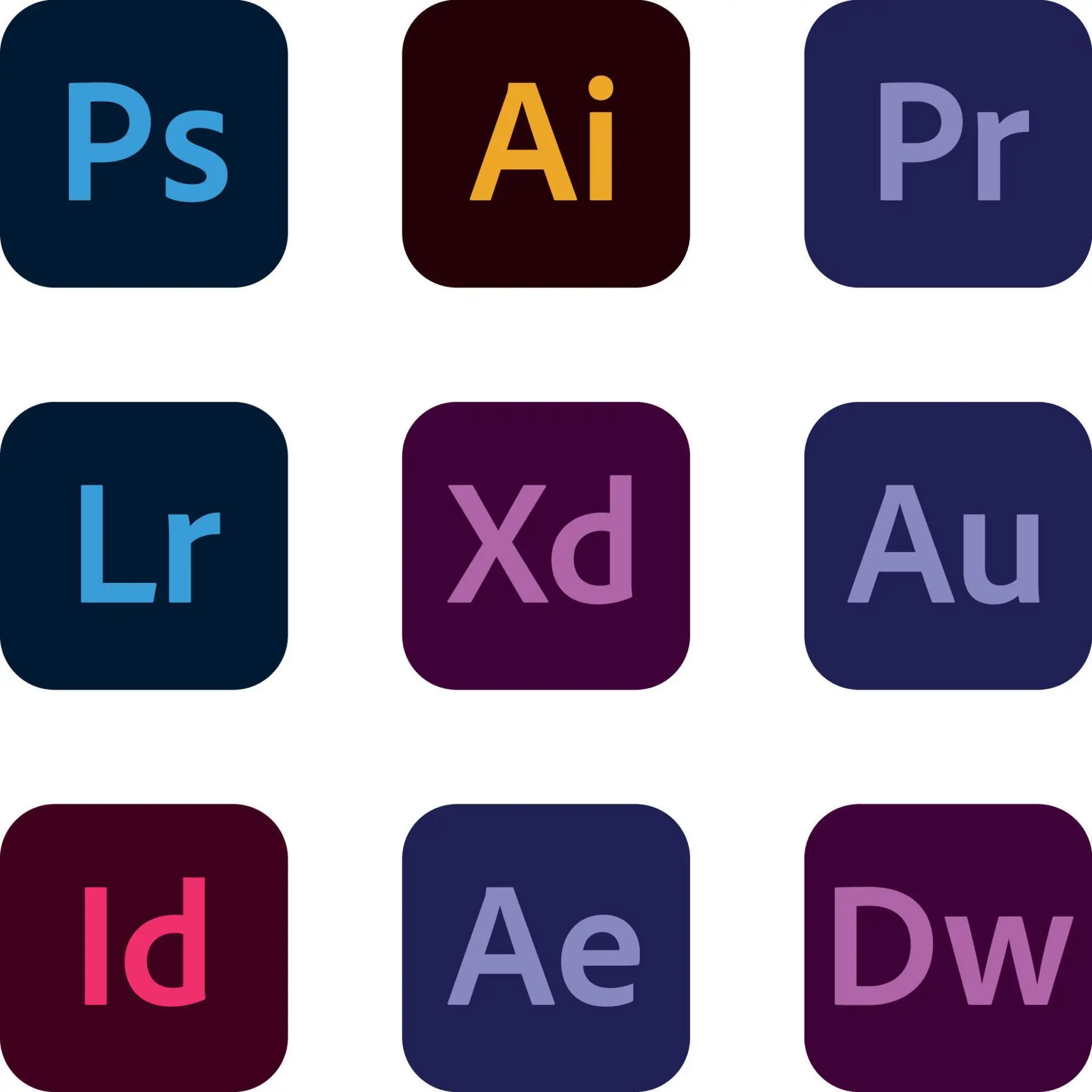 Bs icons from Adobe