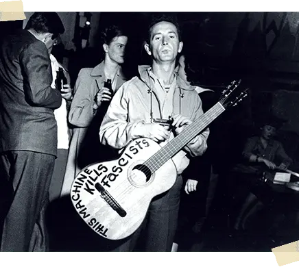 Woody Guthrie's guitar