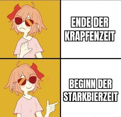 Coolyori lehnt "Ende der Krapfenzeit" ab, begrüßt aber "Beginn der Starkbierzeit"