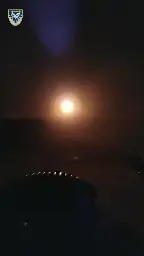 Gepard anti-aircraft gun destroying a "Shahed-136/131" UAV on the night of September 26th, 2023, in the south of the country.