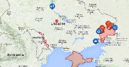 Ukraine Interactive map  - Ukraine Latest news on live map - liveuamap.com