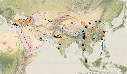 Interactive Map of the Silk Roads | Into Far Lands