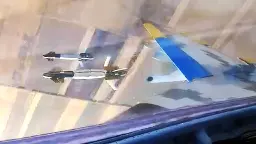 Best Look Yet At Ukrainian MiG-29 Releasing Hammer Rocket-Assisted Bombs