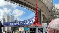 "A strong signal to China": Model of the "Pillar of Shame," a memorial to the victims of the 1989 Tiananmen Square massacre, was unveiled outside the European Parliament in Brussels