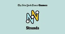 Play Strands, our newest word-search game with a twist.