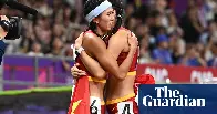 Chinese censors block ‘Tiananmen’ image of athletes hugging as picture of athletes’ ‘6/4’ is perceived as reference to 1989 massacre