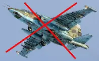 According to the General Staff, today our defenders destroyed a Russian Su-25!