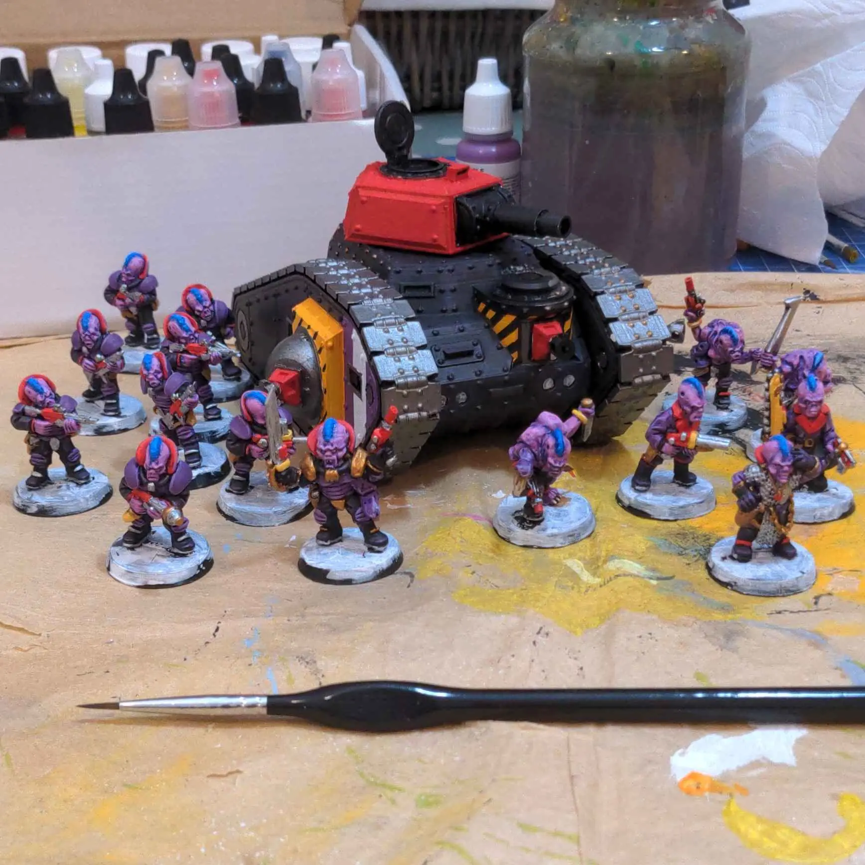 WIP on my Genestealer Cult