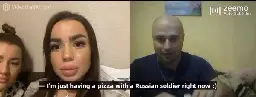 Brainwashed Russian thinks Ukrainians eat Russian soldiers