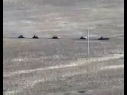 Mines Destroy Russian Column Near Kupiansk -- Five Tanks, One BMP