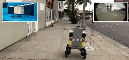 Food Delivery Robots Are Feeding Camera Footage to the LAPD, Internal Emails Show