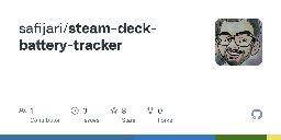 GitHub - safijari/steam-deck-battery-tracker