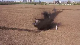 Ukraine tests homemade demining machine