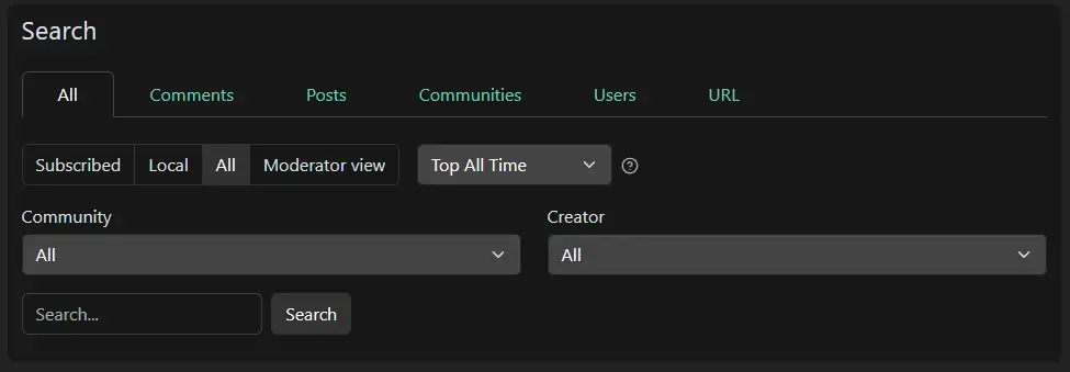Search but with tabs for form select instead of button dropdown
