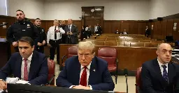 A Weary Trump Appears to Doze Off in Courtroom Ahead of Criminal Trial