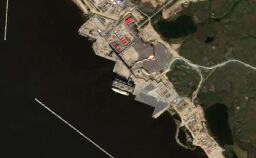 Satellite Images Show First LNG Ship at Sanctioned Russian Plant