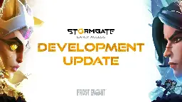 UPDATE ON OUR PRIORITIES FOR STORMGATE - Stormgate