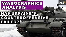 Has Ukraine’s Counteroffensive Failed? (A Warographics Analysis)