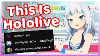 Gura saw a viewer who NEVER SEEN a Vtuber before (Hololive)