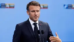 Macron to French party leaders: There are no “red lines” in supporting Ukraine