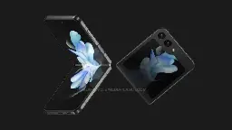 Leaked Galaxy Z Flip 5 press render shows off the new cover screen
