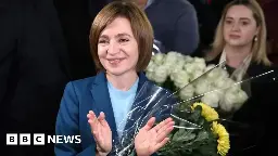 Moldova election: Pro-EU leader Maia Sandu claims victory despite alleged Russian meddling