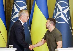 NATO’s secretary-general meets with Zelenskiy to discuss ‘ending Russia’s aggression’