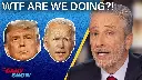 Jon Stewart's first episode back on The Daily Show
