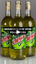 Golden Hive Mead on Instagram: "The Mountain Dew wine is complete…

Thoughts? @mountaindew 

#mountaindew #mountaindewwine #fermentation #mead #meadmaking #experiment"