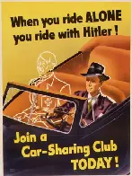 When You Ride ALONE You Ride with Hitler! [US, 1943]