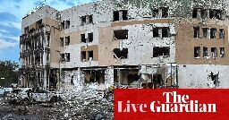 Russia-Ukraine war live: Russian missile strike hits Zaporizhzhia hotel, killing one and injuring 16, including children