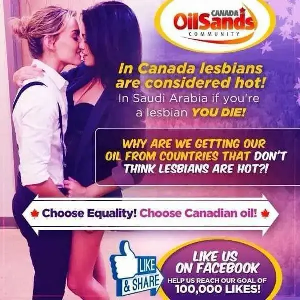 Canada lesbian oil sands