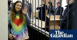 Russian artist jailed for seven years over Ukraine war price tag protest