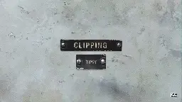 [FRESH] clipping. - Tipsy (Official Audio)